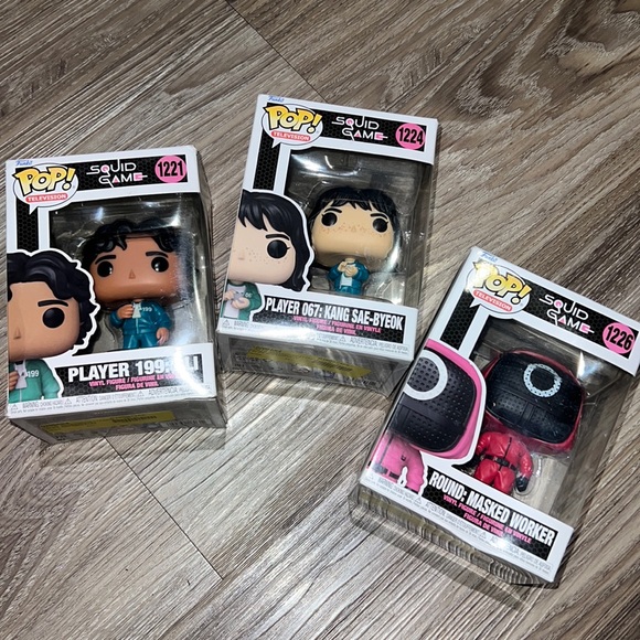 squid game funko pop figurines - Picture 1 of 4